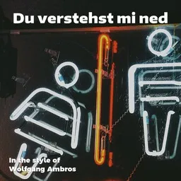 Titelbild für Du verstehst mi ned - Wolfgang Ambros Karaoke-Version