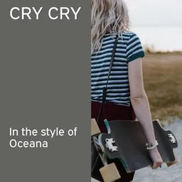 Omslagsbild för Cry Cry - Oceana karaokeversion