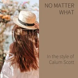 Titelbild für No Matter What - Calum Scott Karaoke-Version