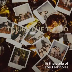 Cover art for Te Juro Que Te Amo - Los Terricolas karaoke version