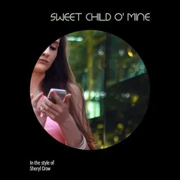 Omslagsbild för Sweet Child O' Mine - Sheryl Crow karaokeversion