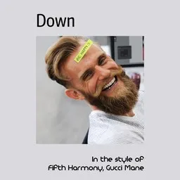 Cover art for Down - Fifth Harmony,Gucci Mane karaoke version