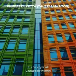 Cover art for Puhdasta vettä (taustalauluton) - Venla Edelmann karaoke version