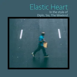 Karaokekappaleen Elastic Heart - Diplo,Sia,The Weeknd kansikuva