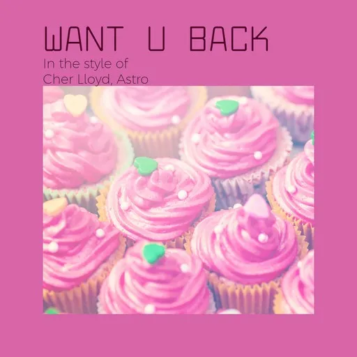 Karaoke Want U Back by Astro, Cher Lloyd — sing along with lyrics on Singa