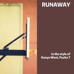 Cover art for Runaway - Kanye West,Pusha T karaoke version
