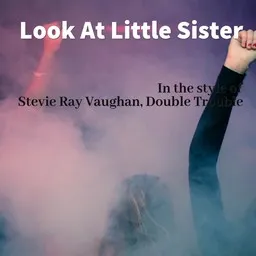 Cover art for Look At Little Sister - Double Trouble,Stevie Ray Vaughan karaoke version
