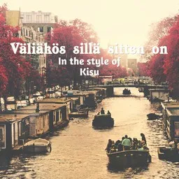 Cover art for Väliäkös sillä sitten on - Kisu karaoke version