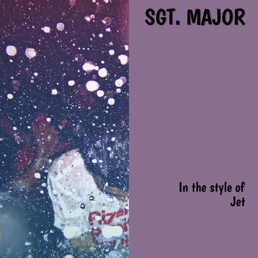 Karaoke Sgt. Major by Jet — sing along with lyrics on Singa