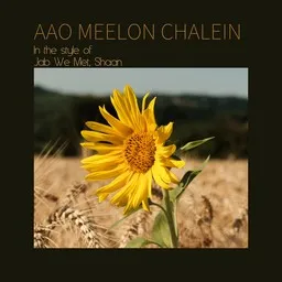 Omslagsbild för Aao Meelon Chalein - Jab We Met,Shaan karaokeversion