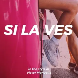 Cover art for Si La Ves - Víctor Manuelle karaoke version