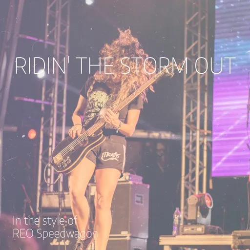 Ridin' The Storm Out - Karaoke