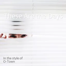 Omslagsbild för These Are the Days - O-Town karaokeversion