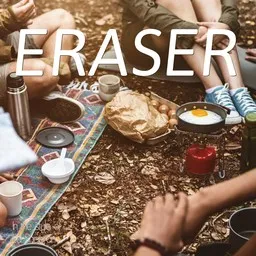 Cover art for Eraser - Ed Sheeran karaoke version