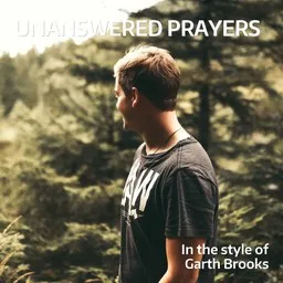Karaokekappaleen Unanswered Prayers - Garth Brooks kansikuva