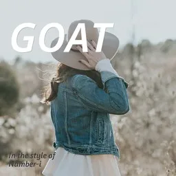 Karaokekappaleen GOAT - Number-i kansikuva