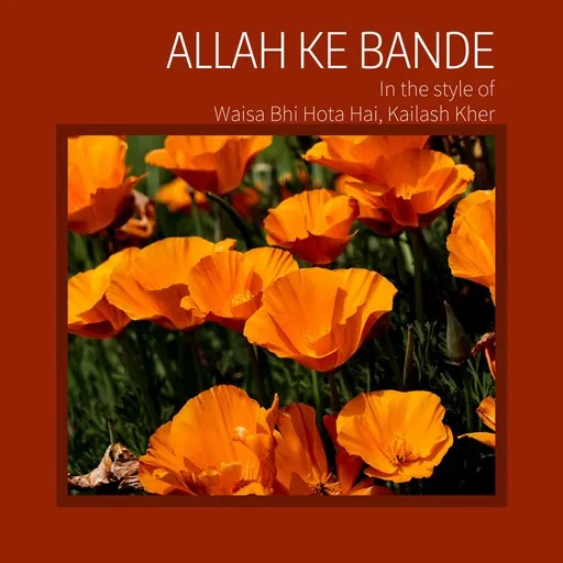 Karaoke Allah Ke Bande av Kailash Kher, Waisa Bhi Hota Hai — sjung med på texten på Singa