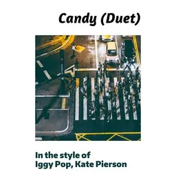 Cover art for Candy (Duet) - Iggy Pop,Kate Pierson karaoke version