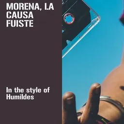 Karaokekappaleen Morena, La Causa Fuiste - Humildes kansikuva