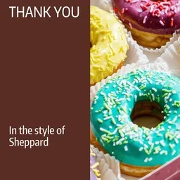 Karaokekappaleen Thank You - Sheppard kansikuva