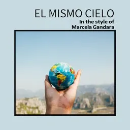 Cover art for El Mismo Cielo - Marcela Gandara karaoke version