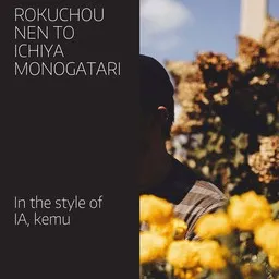 Cover art for Rokuchou Nen to Ichiya Monogatari - IA,kemu karaoke version