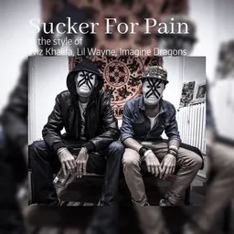 Omslagsbild för Sucker For Pain - Imagine Dragons,Lil Wayne,Wiz Khalifa karaokeversion