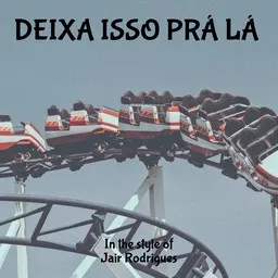 Cover art for Deixa Isso Prá Lá - Jair Rodrigues karaoke version