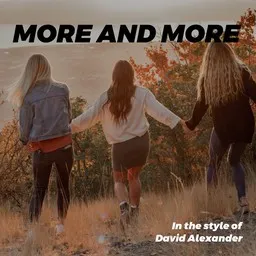 Cover art for More And More - David Alexander karaoke version