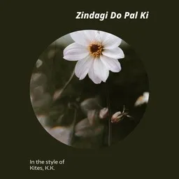 Omslagsbild för Zindagi Do Pal Ki - K.K.,Kites karaokeversion