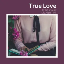 Karaokekappaleen True Love - Lily Allen,P!NK kansikuva