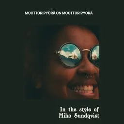 Omslagsbild för Moottoripyörä on moottoripyörä - Mika Sundqvist karaokeversion