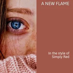 Cover art for A New Flame - Simply Red karaoke version
