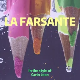 Omslagsbild för La Farsante - Carin Leon karaokeversion