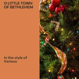 Omslagsbild för O Little Town of Bethlehem - Various karaokeversion