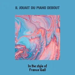 Cover art for Il jouait du piano debout - France Gall karaoke version