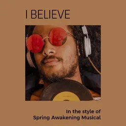Cover art for I Believe - Spring Awakening Musical karaoke version
