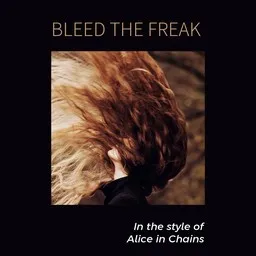 Karaokekappaleen Bleed the Freak - Alice in Chains kansikuva
