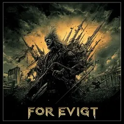 Cover art for For Evigt - Johan Olsen,Volbeat karaoke version