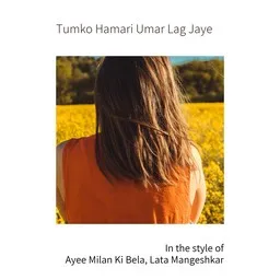 Titelbild für Tumko Hamari Umar Lag Jaye - Ayee Milan Ki Bela,Lata Mangeshkar Karaoke-Version