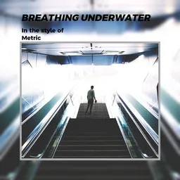 Omslagsbild för Breathing Underwater - Metric karaokeversion