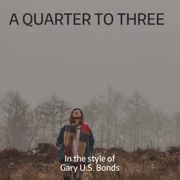 Titelbild für A Quarter To Three - Gary U.S. Bonds Karaoke-Version