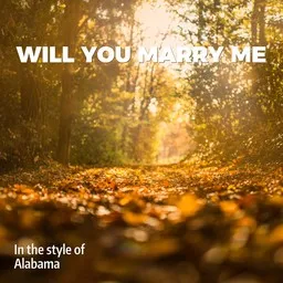 Cover art for Will You Marry Me - Alabama karaoke version
