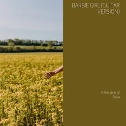 Cover art for Barbie Girl (Guitar Version) - Aqua karaoke version