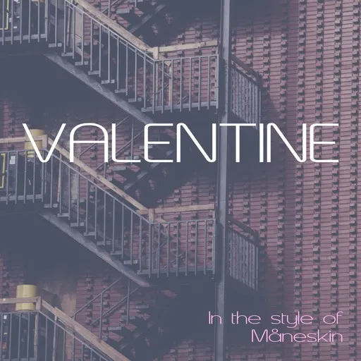 Karaoke Valentine av Måneskin — sjung med på texten på Singa
