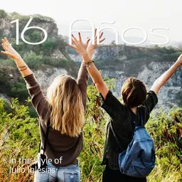 Cover art for 16 Años - Julio Iglesias karaoke version