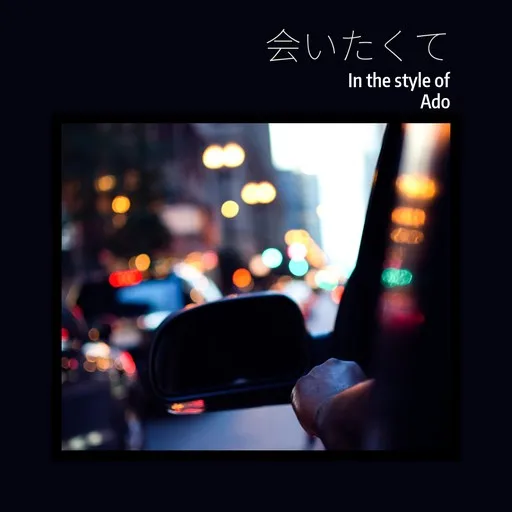 Karaoke 会いたくて by Ado — sing along with lyrics on Singa