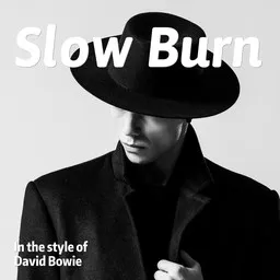 Karaokekappaleen Slow Burn - David Bowie kansikuva