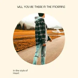 Omslagsbild för Will You Be There In The Morning - Heart karaokeversion