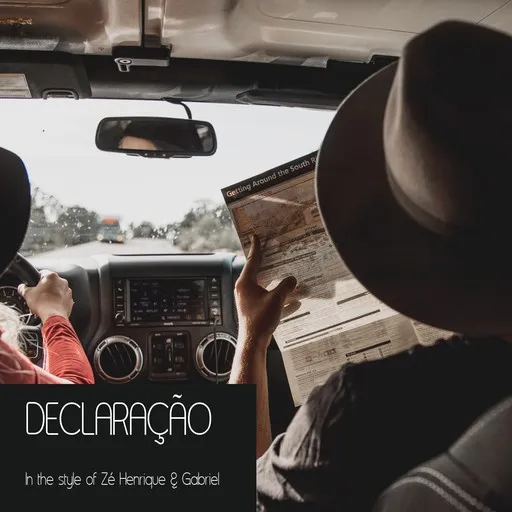 Karaoke Declaração by Zé Henrique & Gabriel — sing along with lyrics on Singa